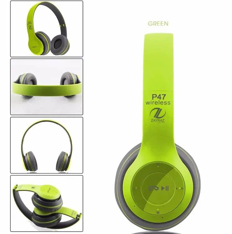 P47 Wireless Bluetooth Headphones Foldable Wireless Headphones 4