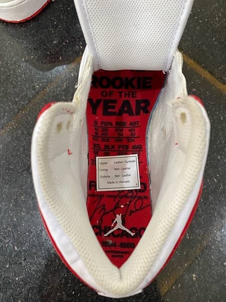 original Air jordans rookie season 5