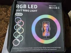 Pure LED RGB Ring Light with Mobile Holder 0