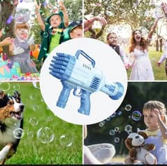 32 Holes Bubble Gun | Toy Guns | Kids Electric Gun 0