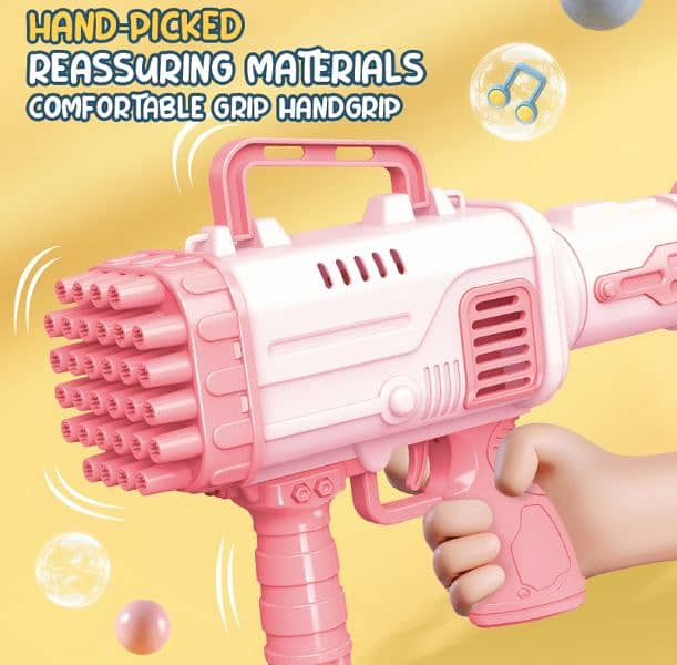 32 Holes Bubble Gun | Toy Guns | Kids Electric Gun 4