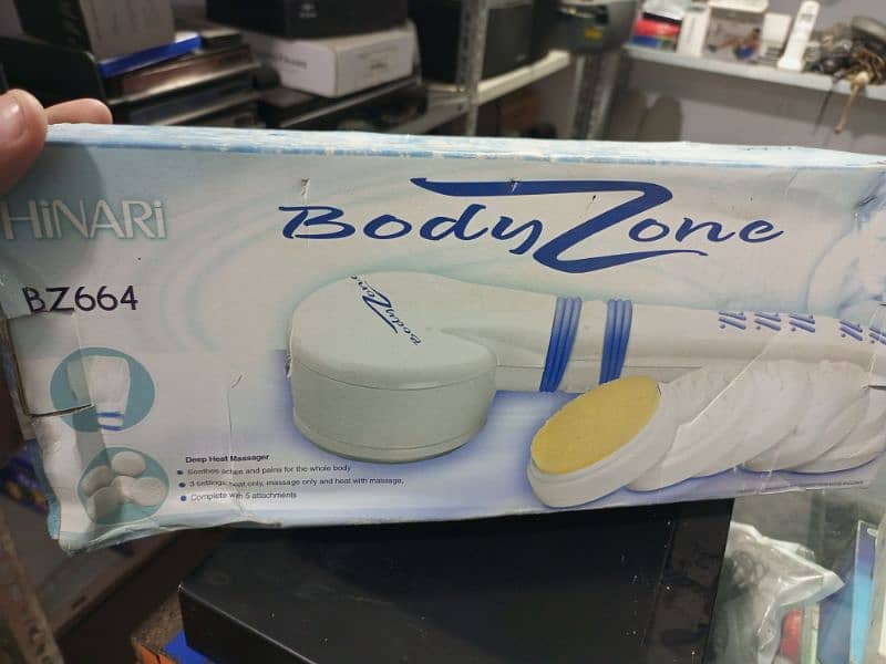 Hinari Body zone deep heat Massager imported from u. k box pack new 0