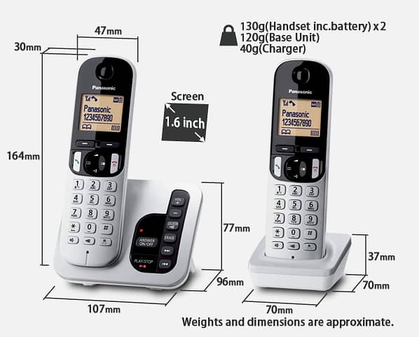 Panasonic, BT, SIEMENS All Cordless Phone Plus intercom 10