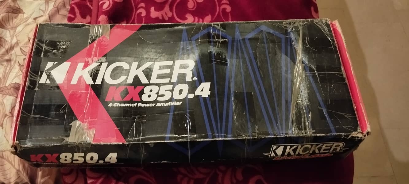 Kicker 850.4 four channel hi end amplifier 0