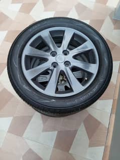 Daihatsu 16 inch Rims with Tyres
