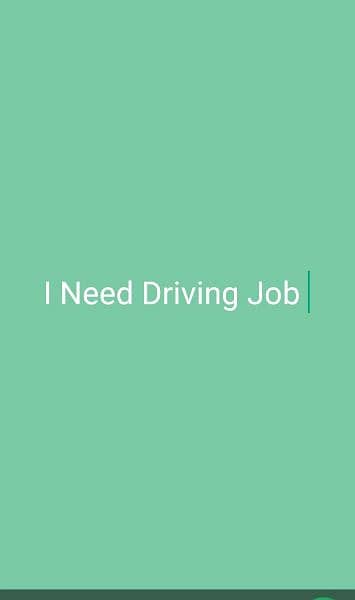 need job 0