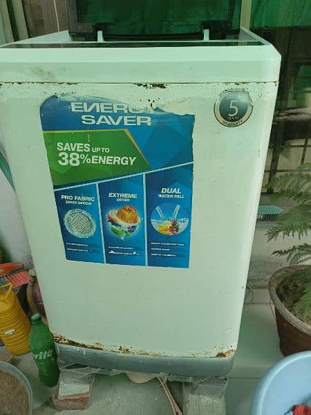 Dawlance energy saver fully Automatic washing Machine 8kg 0