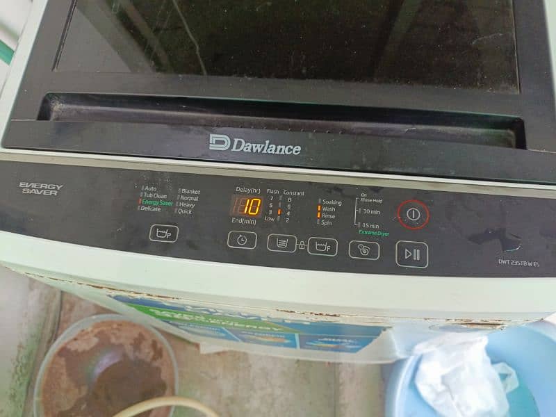 Dawlance energy saver fully Automatic washing Machine 8kg 2