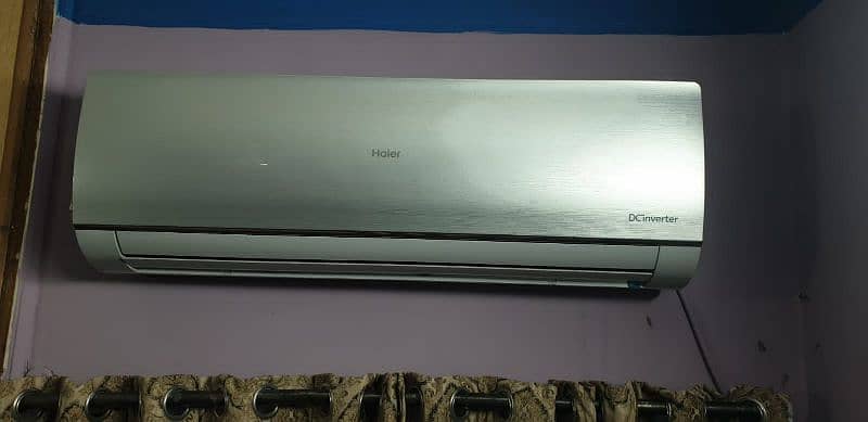 Haier 1.5 ton Used Dc Inverter Heat and cool 1 season used 0