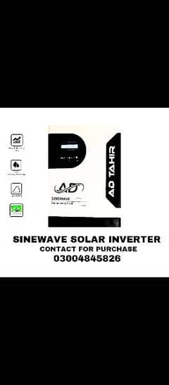 New sinewave solar inverter