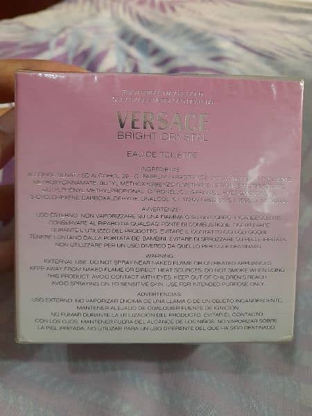 Versace Bright Crystal Eau de Toilette-50ml  original 1