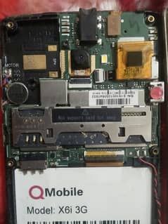 motherboard Q mobile x6i OK pta approved double sims