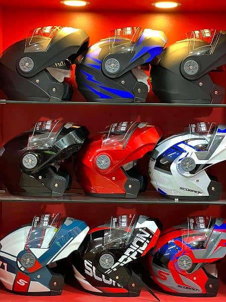 Jiekai Vector Icon Id Studd flipup halfface All helmets Available 4