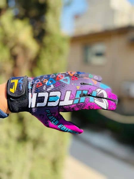 Sublimation gloves, best for tapeball cricket player Cont# 03122818584 2