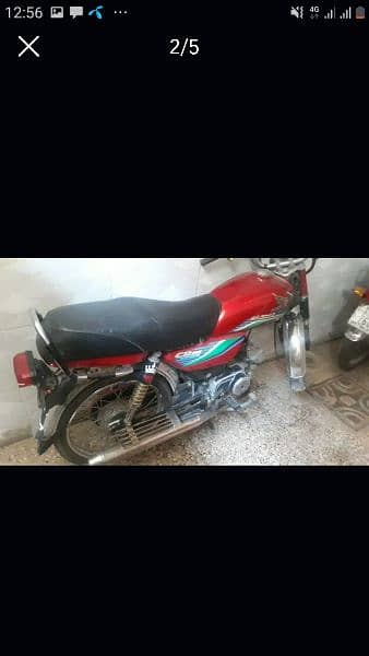 HONDA CD 70 MODELL 2017 RWP NO 4