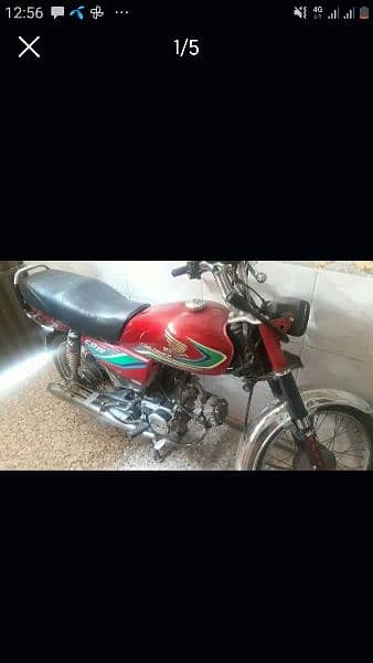 HONDA CD 70 MODELL 2017 RWP NO 5