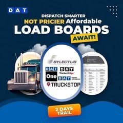 DAT | 123 load board available