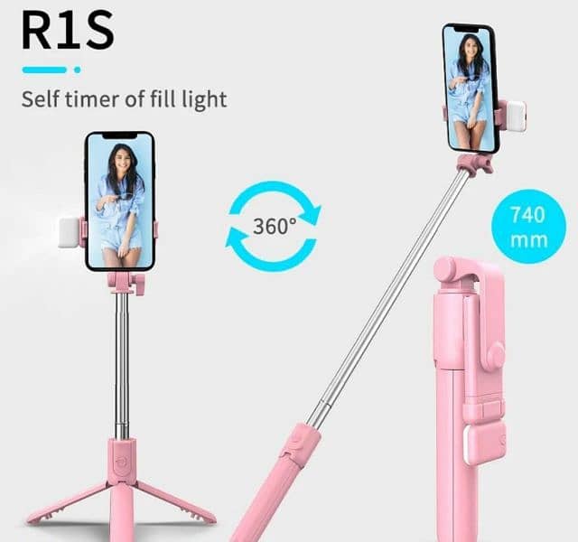 3in1 Bluetooth selfie stick and tripod stand 0