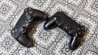 Playstation 4 dualshock controllers
