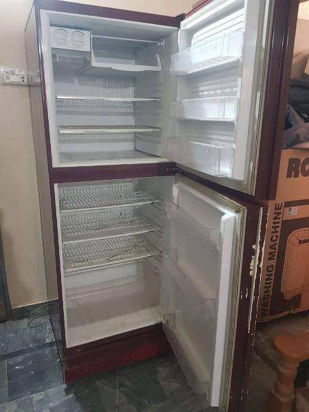 pel glass door refrigerator good condition urgent sell 0