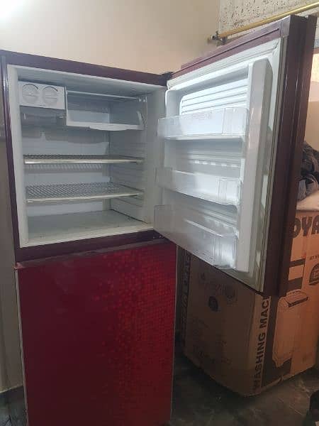 pel glass door refrigerator good condition urgent sell 4