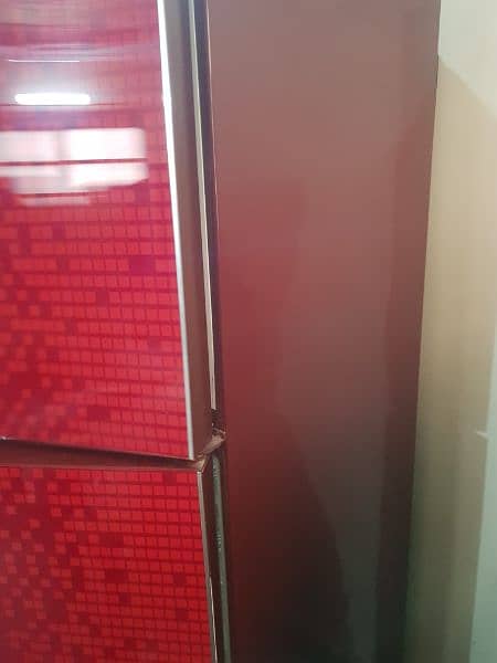 pel glass door refrigerator good condition urgent sell 6