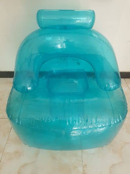 Kids Inflatable Clear Sofa 1
