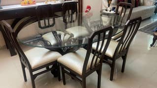 Dinning Table 6 Chairs 0