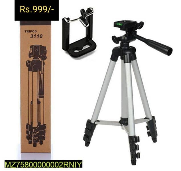 Tripods With Microphone and Selfie Stick Professional 1