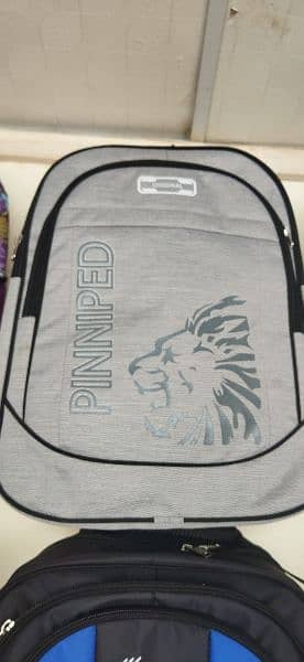 Hand Made School Bags vry strong 6 months warranty Double sided Zipper 18