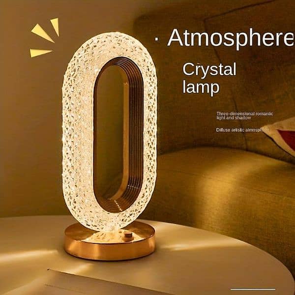 Mushroom Crystal Table Lamp| Best Lamp Remote RGB Lamp |Delivery Fast 2