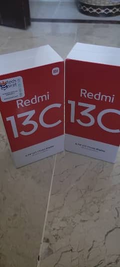 Redmi 13c 6/128 sealed packed with 12month warrenty