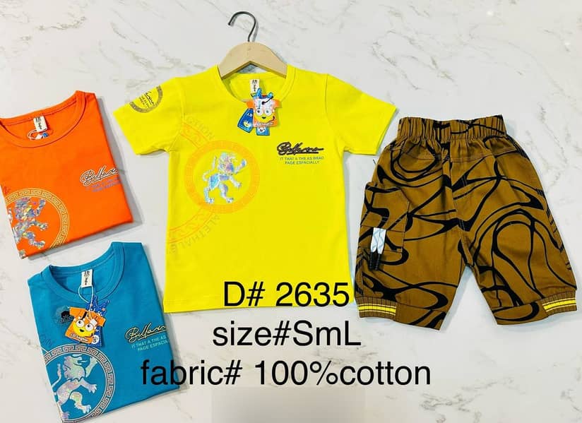 2 pcs Nicker Shirt for kids on wholesale price. Bulk is also available 14