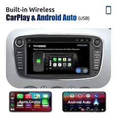 MONDEO MK4 ANDROID 12 CAR LCD 7" SCREEN GPS WIFI RADIO CAMERA
