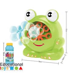 Colorful  Automatic Bubble Machine Online - Educational Toys  Pa 0