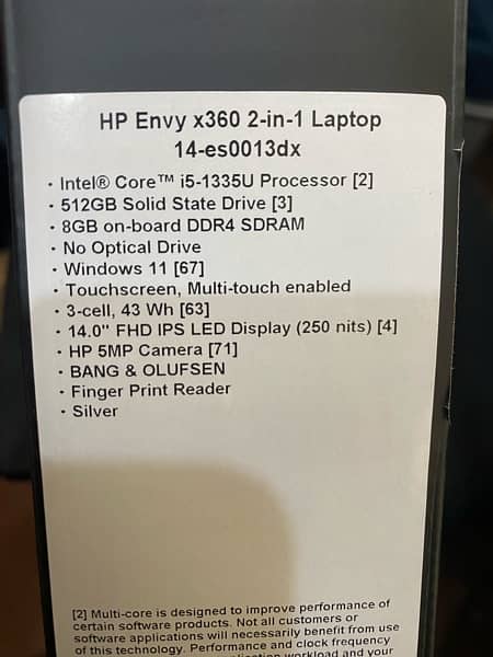 HP ENVY X360 14es0013dx TOUCH SCREEN 7