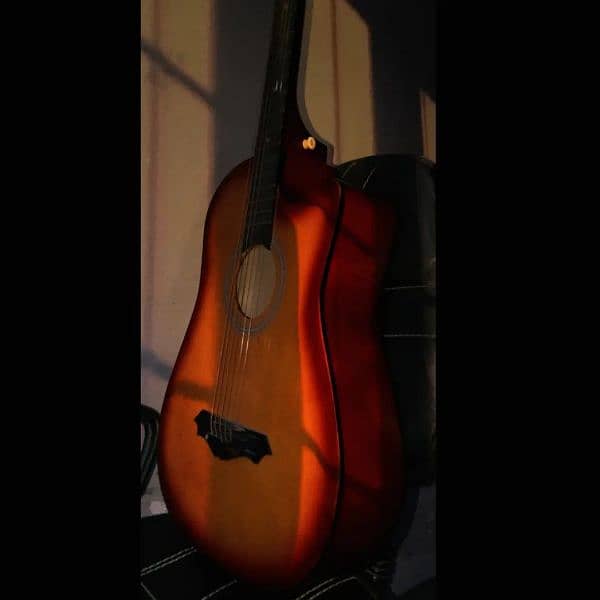acoustic guitar 38 inch beautiful colour 0