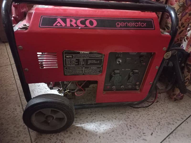 arco generator 2.5 kv 15 litre for sell 0