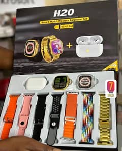 SMARTWATCH GOLD EDITION + AIRPODS PRO 2 COMBO EDITION NEW BOX PACK