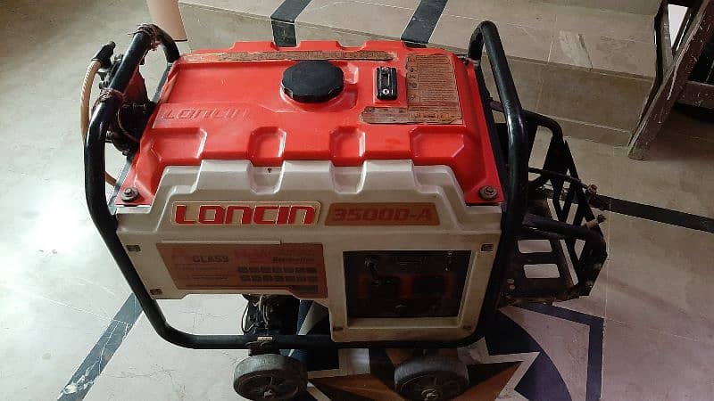 2.5kva Loncin generator with gas kit 4