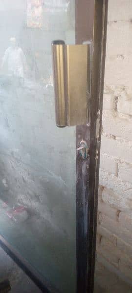 Alminium door with glass 2