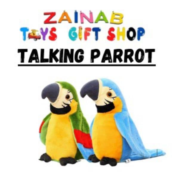 talking parrot toy 0
