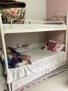 BUNK BEDS AVAILABLE WITH STAIRS AND ALOT OF STORAGE SPACE 0