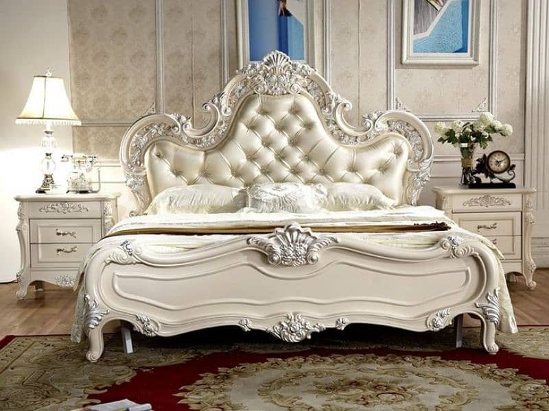 Bedset/Classic Bed/ SofaSet/Wardrobe/Showcase/Chairs/Console/Curtain 3