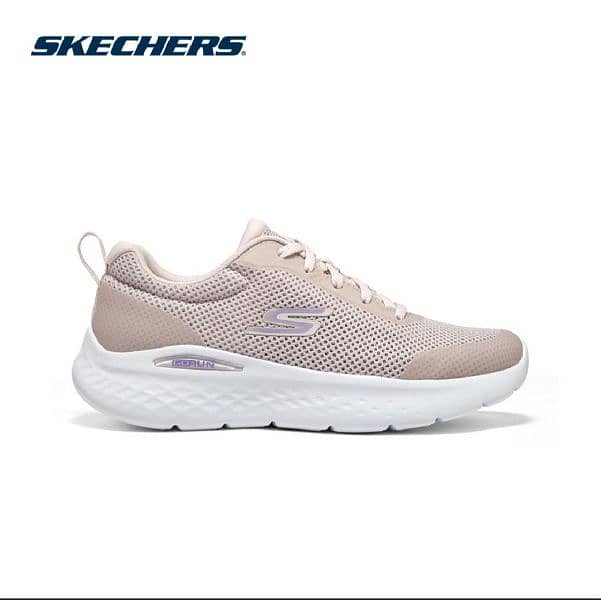 Skechers Women GOrun Lite Shoes - 129426-LTPK Air-Cooled, Ultra Go 0