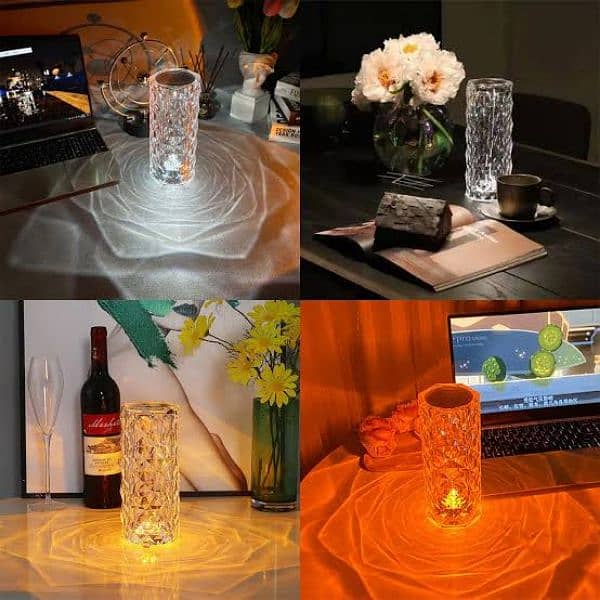 Led Crystal Table Lamp 2