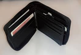 leather zipper wallet 0