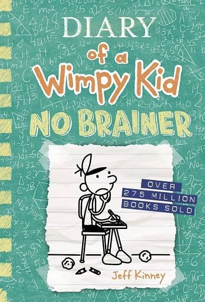 Diary of a wimpy kid Latest Book No Brainer  Cash on Delivery 0