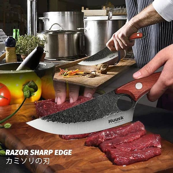 Viking Knives Hand Forged Boning Knife Full Tang Japanese Chef Knife 1