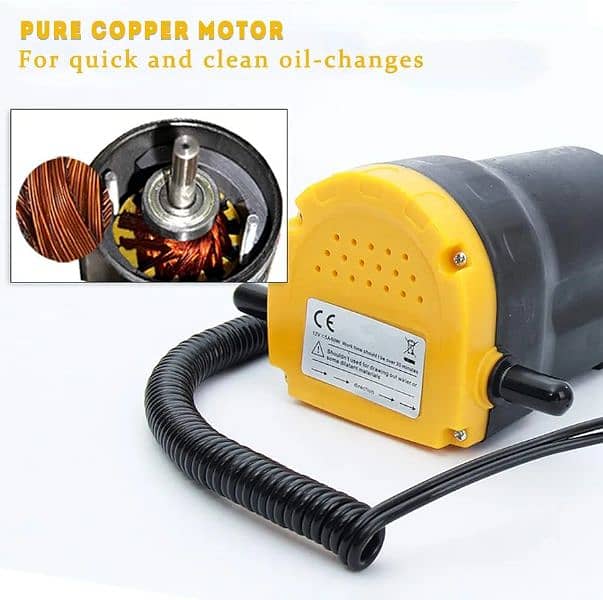 Oil Change Pump Extractor, 12v 60w Oil Extractor Pump 1